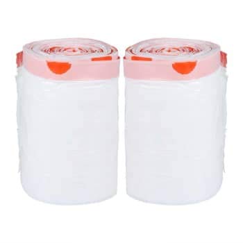 M&M - Member's Mark - Power Flex, Bolsas para Basura 180 pzas, Córdon extensible para ajustar, Resistente al desgarro (Presentación puede variar)