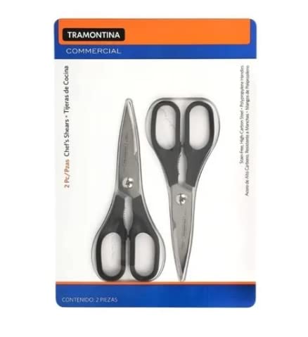 Tramontina, Tijeras de Cocina, 2 Piezas.