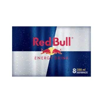RED BULL 8 LATAS DE 250 ML CADA UNA