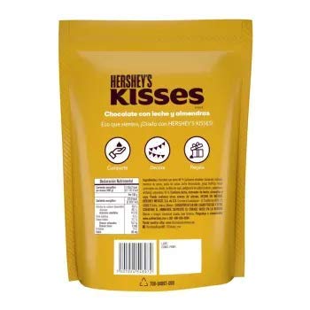 Hershey's - Hershey'S Chocolate Kisses Con Almendras - 809 Gr