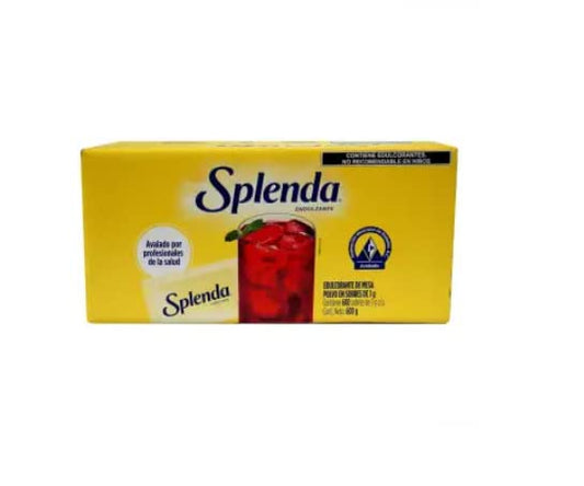 Splenda, Endulcolorante de Mesa, 600 Sobres de 1 de 1 gr c/u.
