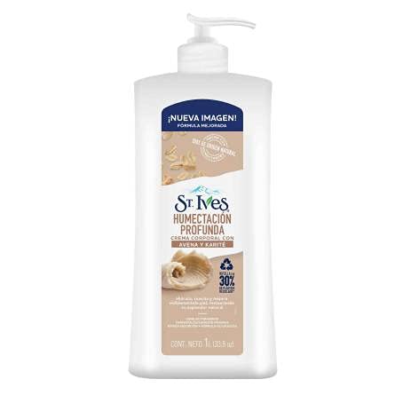 St Ives. Humectacion Profunda. Crema Corporal con Avena y Karite. 1 litro
