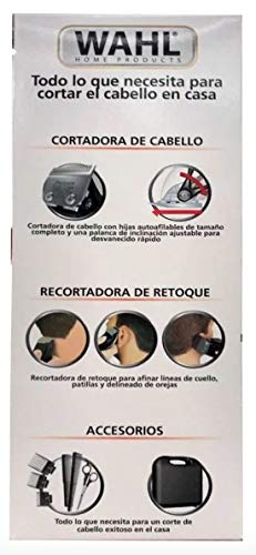 Wahl - Wahl Kit Cortadora de Cabello Chrome Pro Combo