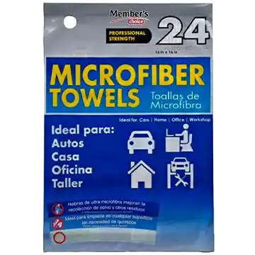 Members Choice - Members Choice - Toallas DE Microfibra 24 Piezas