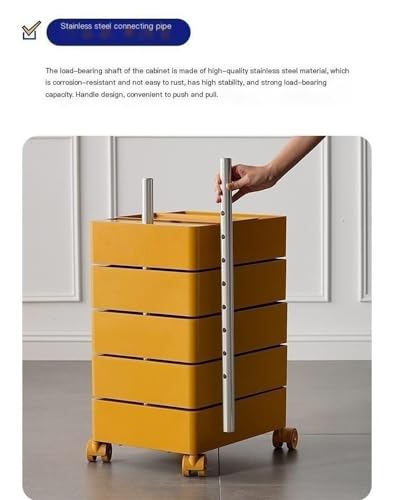 HJFSDFGD Mesa Auxiliar Giratoria De 360° con Cajones Móviles, Mesita De Noche Multifuncional, para Dormitorio Color : Verde, Tamaño : 42 * 32 * 72cm