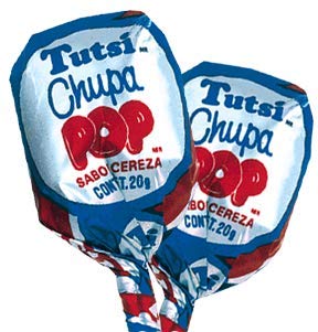 Tutsi - TUTSI POP. SABOR CEREZA. 24 PIEZAS DE 20 GRAMOS CADA UNA