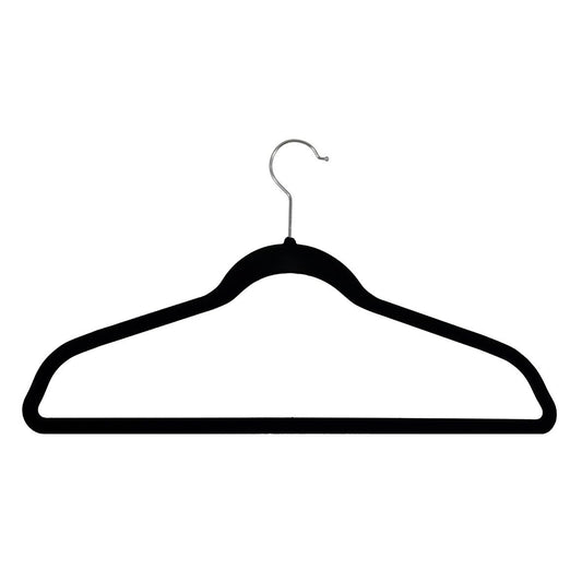 Cohesion Products LTD - Cohesion Ganchos de Ropa Terciopelo Color Negro