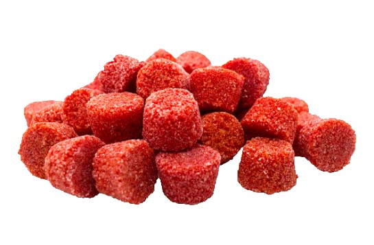 Tamborines - DULCES TAMBORINES DE AZÚCAR PRISMA VITROLERO CON 200 PIEZAS GOLOSINA BOTANA SNACK FIESTA NEGOCIO