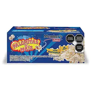 Members Choice - Members Choice - PALOMITAS MANTEQUILLA 24 /99 GRAMOS