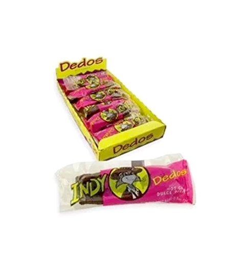 3 x DEDOS INDY SPICYSOUR MEXICAN CANDY