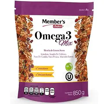 Members Choice - Members Choice - BOTANA MIX OMEGA3 850 GRAMO