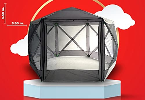 Casa De Campaña Hexagonal Instantanea Resistente al Agua Memebrs Choice