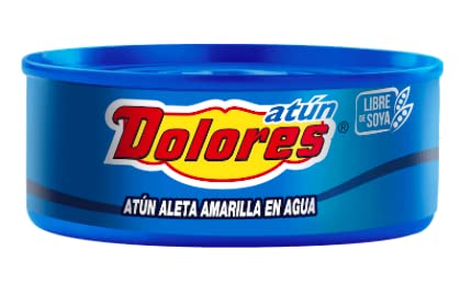 Dolores - Atun Dolores en agua - 10 latas de 140 gramos
