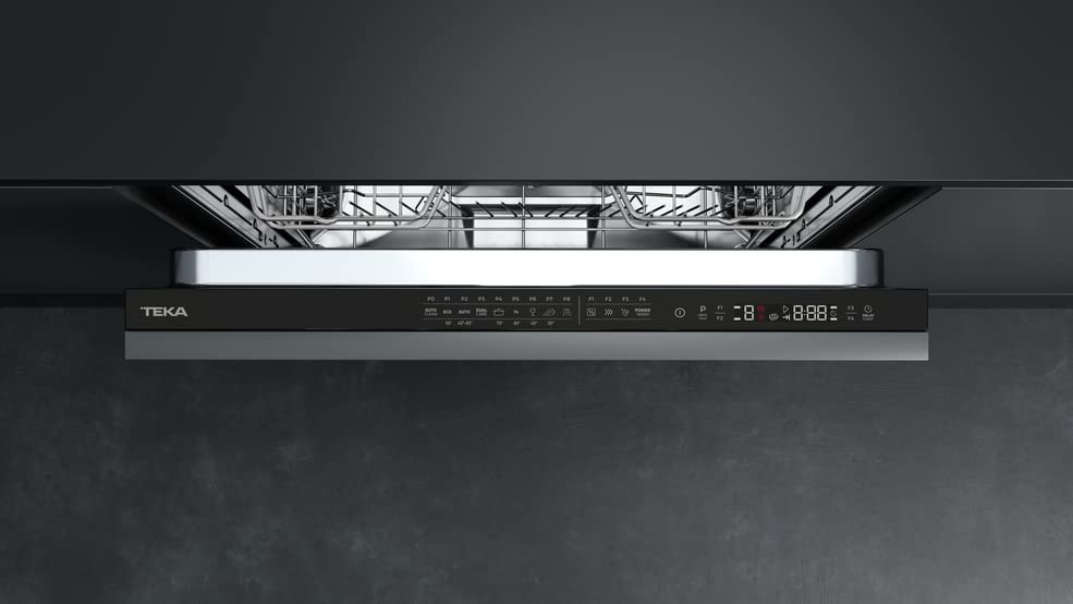 Lavavajillas empotrable Teka DFI 46950 WH D 14 servicios 60 Cm Acero Inox Gris