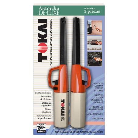 TOKAI - TOKAI 2 Pack. Encendedor ANTORCHA Deluxe. 2 Piezas
