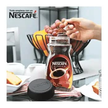 Nescafé Clásico - Café Soluble Nescafé Clásico 2 Frascos De 350 g.