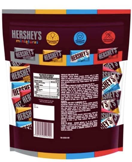 HERSHEY´S - HERSHEY´S, Chocolates Miniaturas, 900 grs.