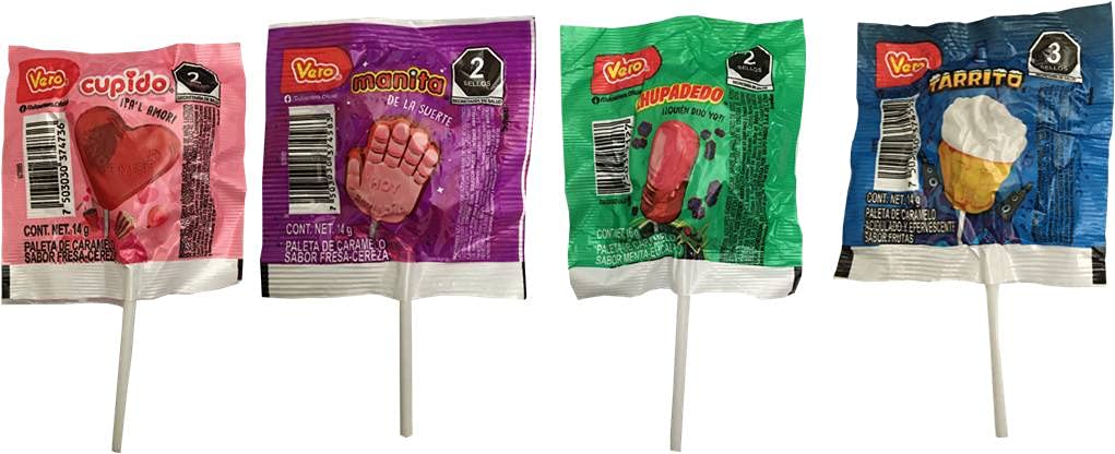 West End Foods - Surtido De Dulces (500 gr) Mini Bubulubu, Mini Panditas, Mini Kranky, Mini Chocoretas, Paleta De Cajeta Coronado, Pecositas, Rellerindos, Picafresa y Paletas Vero Para Snack