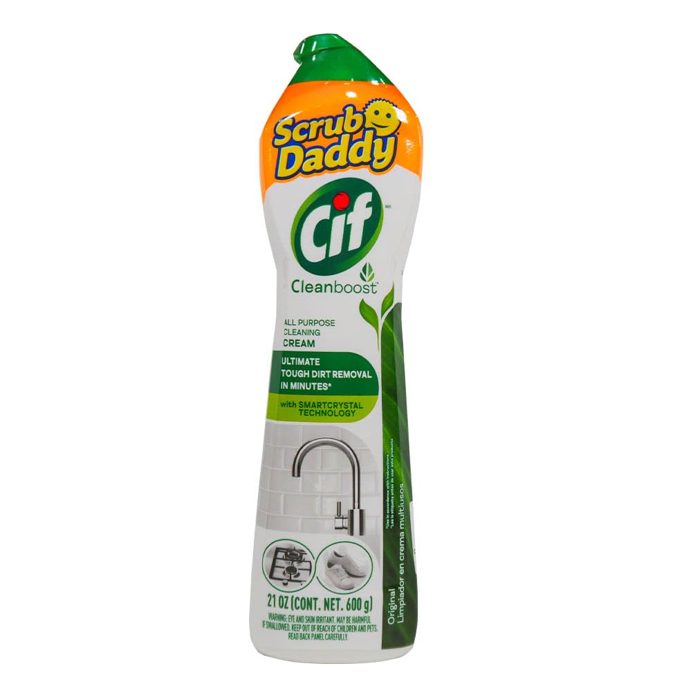 Scrub Daddy Limpiador en Crema Multiusos CIF 500 ml (ORIGINAL)