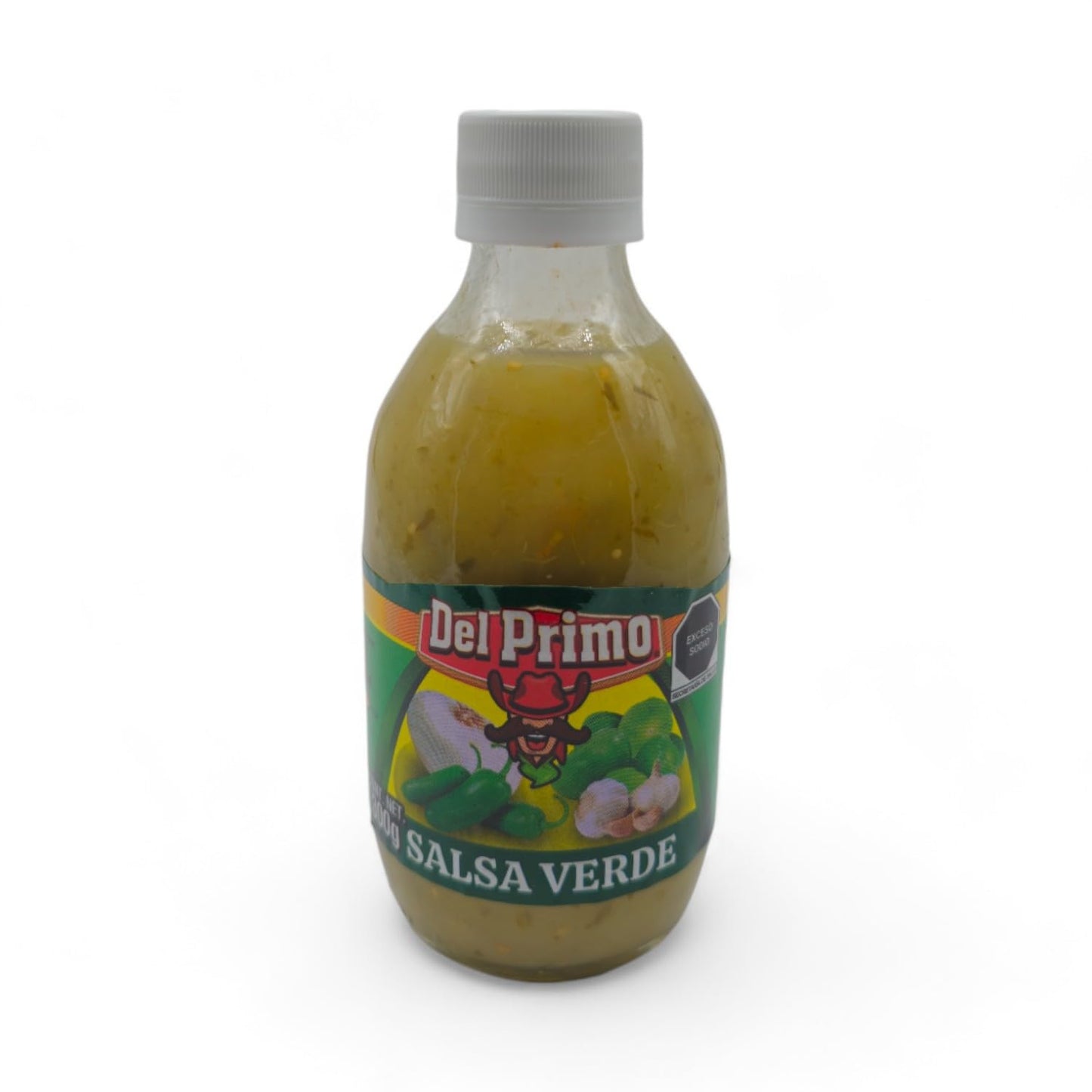 6-Pack Salsas Del Primo 300g - Incluye Molcajeteada Roja, Guacamole, Tlaquera, 2 Salsas Verdes y 1 Salsa Roja