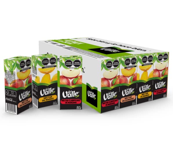 del Valle, Jugos y Néctares Surtidos ,40 pz de 200 ml c/u.