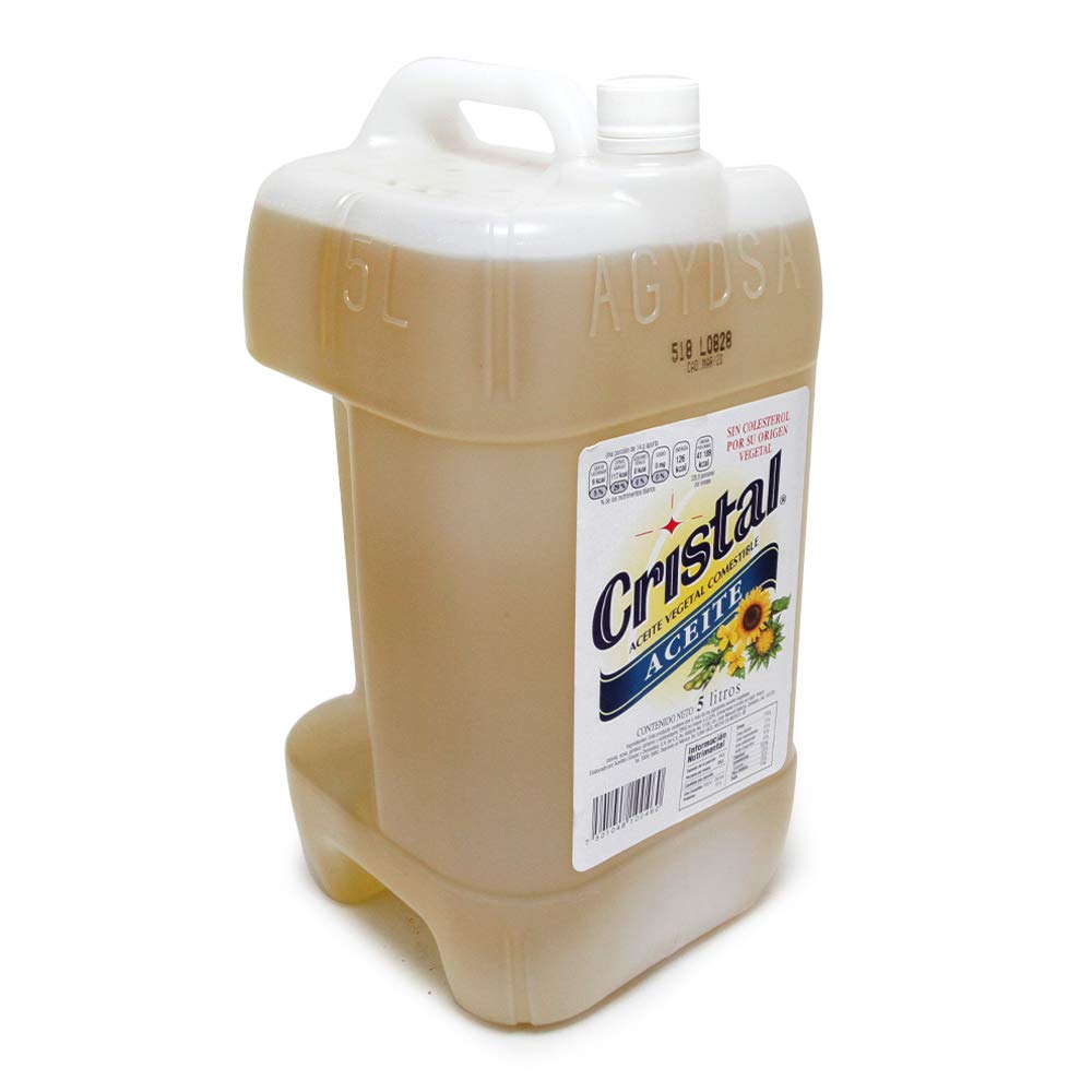 Cristal Aceite Vegetal, 5 Litros