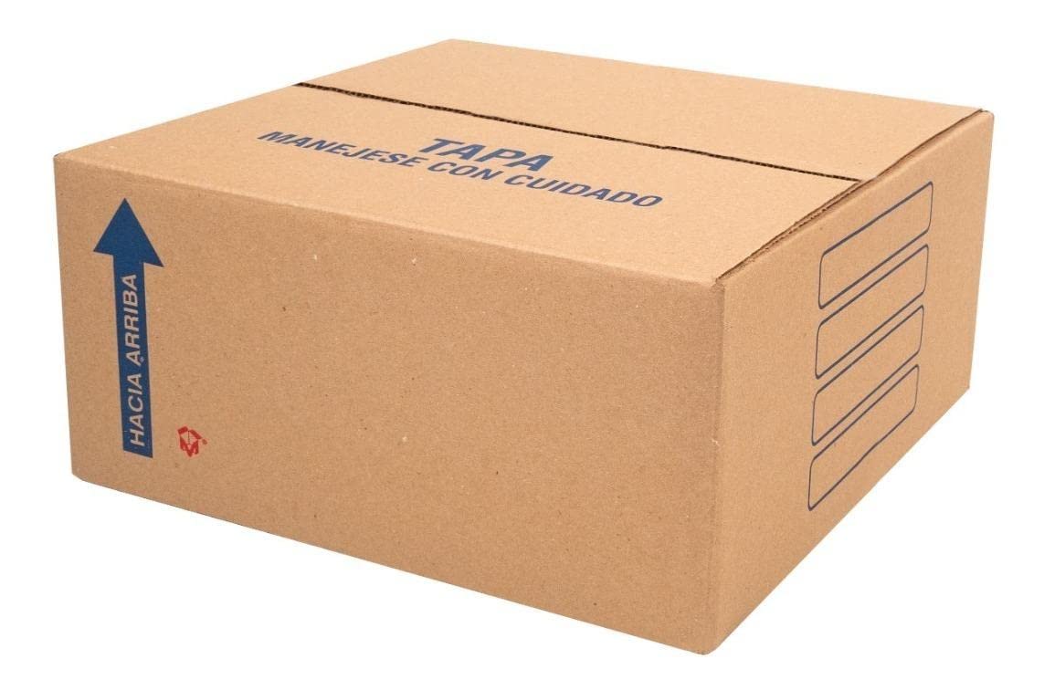 em-pack - 25 Cajas De Cartón Para Empaque 40x40x22 Cms Rm-60