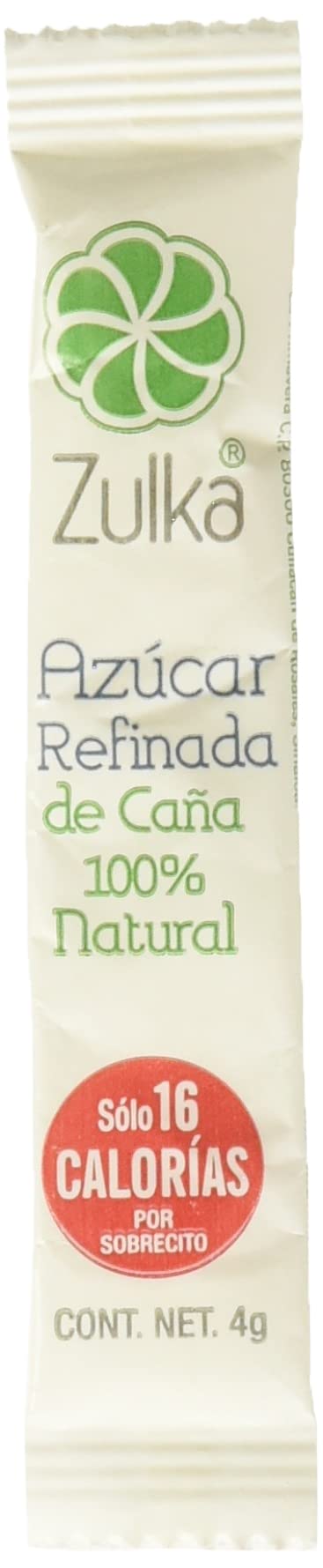 Zulka, Zulka azúcar refinada Stick 4 Gr caja/1000 piezas