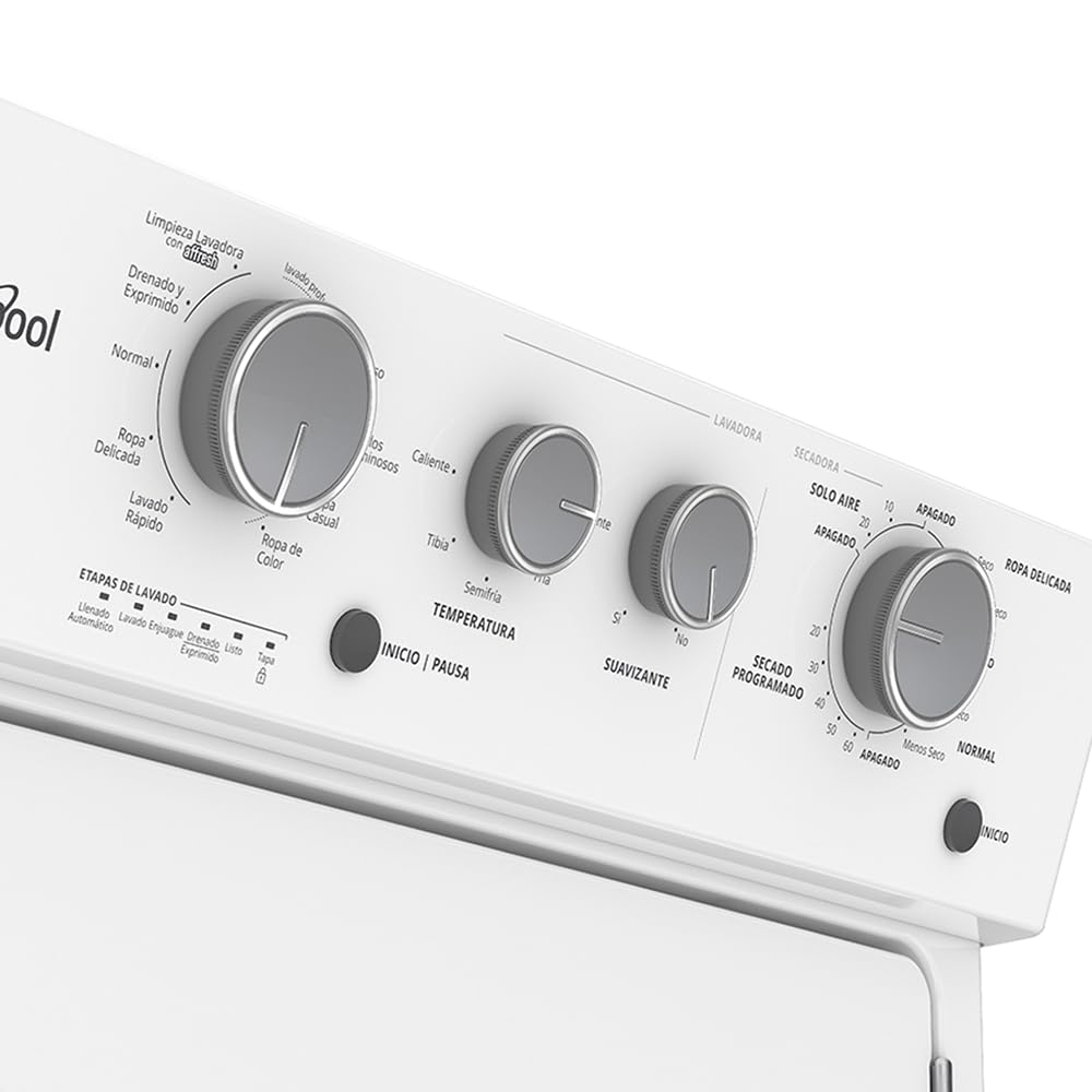 Whirlpool - Whirlpool 7MWGT4027HW 20KG Centro de lavado Blanco