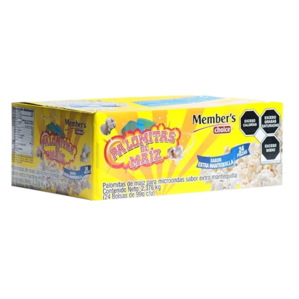 Members Choice - Members Choice - PALOMITAS EXTRA MANTEQUILLA 24 /99 GRAMOS