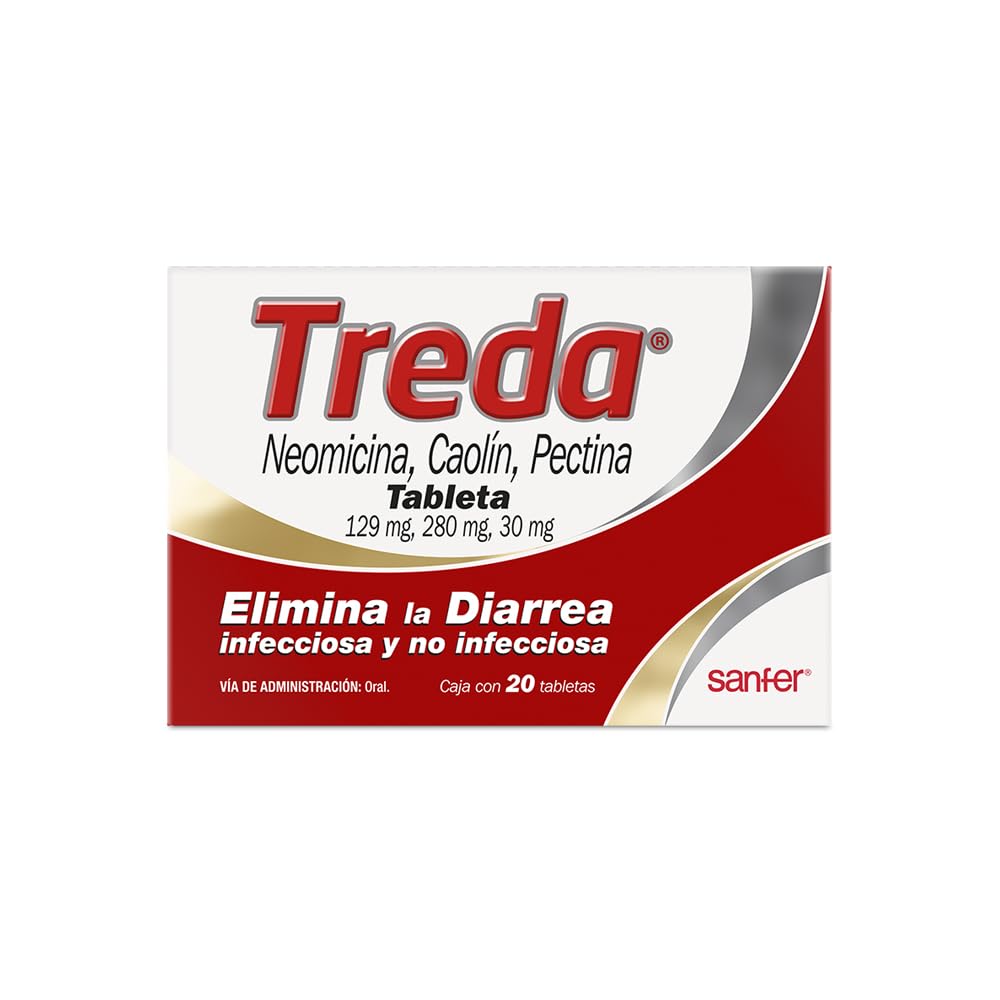 Treda Tabletas, 20 Piezas