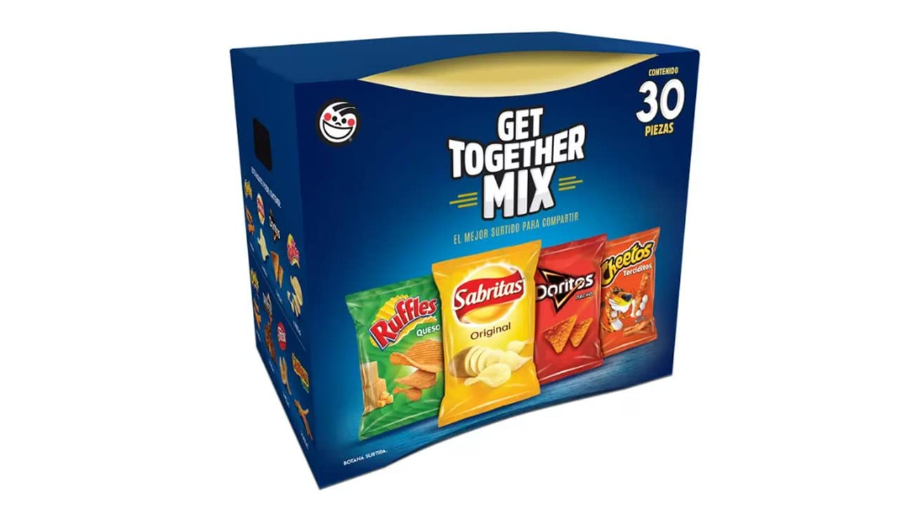 Pack de 30 Piezas Botanas Surtidas Sabritas