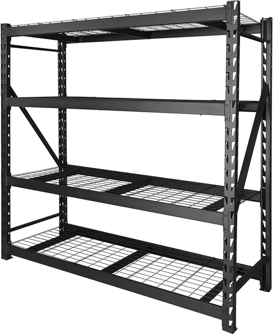 RIVARRO Estante Industrial DE Acero 4 REPISAS