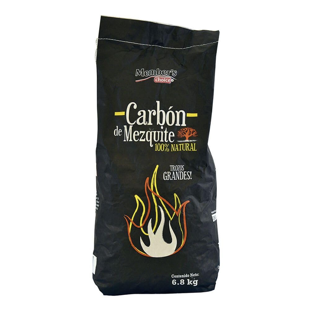 Members Choice - Members Choice - CARBÓN MEZQUITE 6.8 KG / 2 PIEZAS