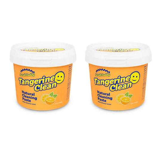 Scrub Daddy Tangerine Clean Two Pack (2 Tangerine Clean)