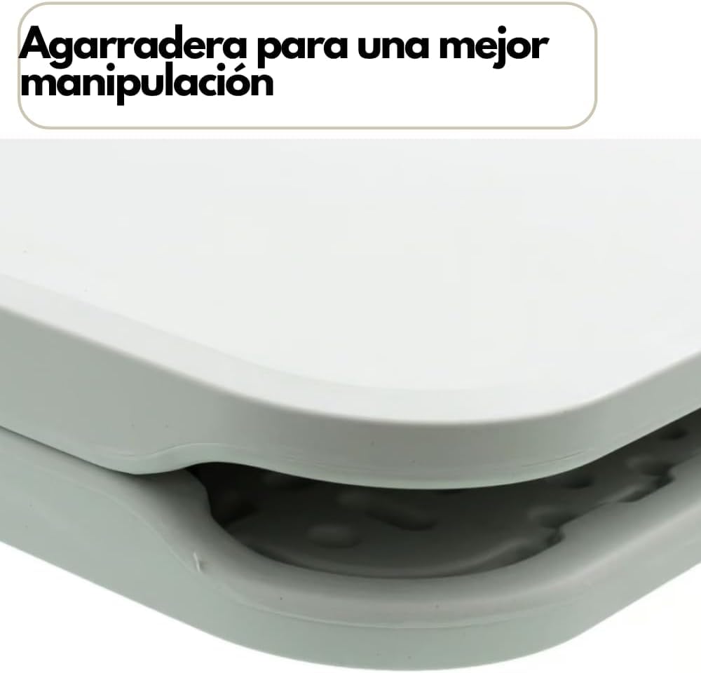 RIVARRO Mesa Plegable 1.80 Metros Extra Resistente Comedor para Jardin Plegable Mesa De Plastico Portafolio Mesa de Trabajo Multiusos Comedor Grande para Jardin
