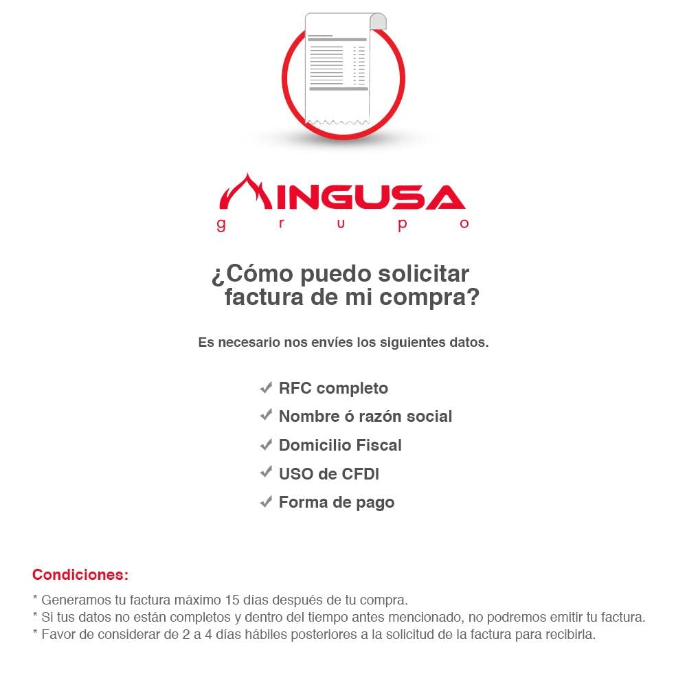 Ingusa - CILINDRO PARA GAS LP 20LBS PORTATIL VÁLVULA QCC AMERICANA