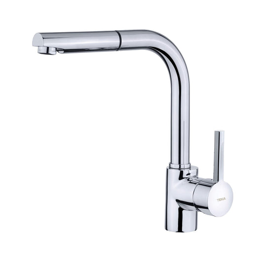 Teka - Teka ARK 938 Kitchen faucet Cromo - Grifo (Retirable, Cromo, Grifos de palanca, Solo, Tipo L, 360°)