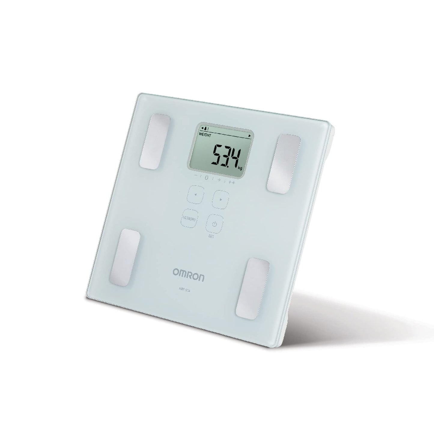 Omron - Omron Balanza Corporal para Niños y Adultos con 6 indicadores