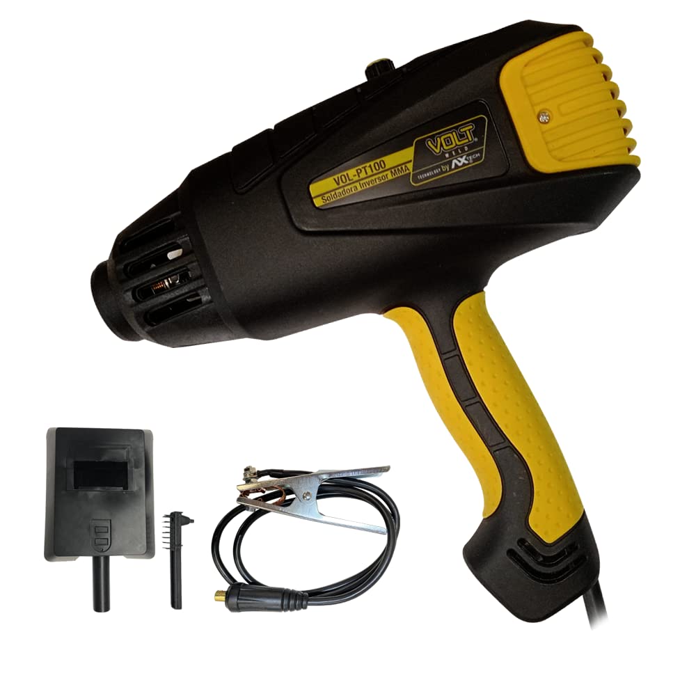 VOLT WELD - Soldadora Inversor MMA 90A Tipo Pistola VOLT-PT100 110V