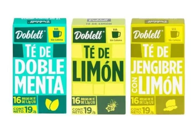 Doblett Topnice , Té Surtido - 6 Sabores, 96 Piezas