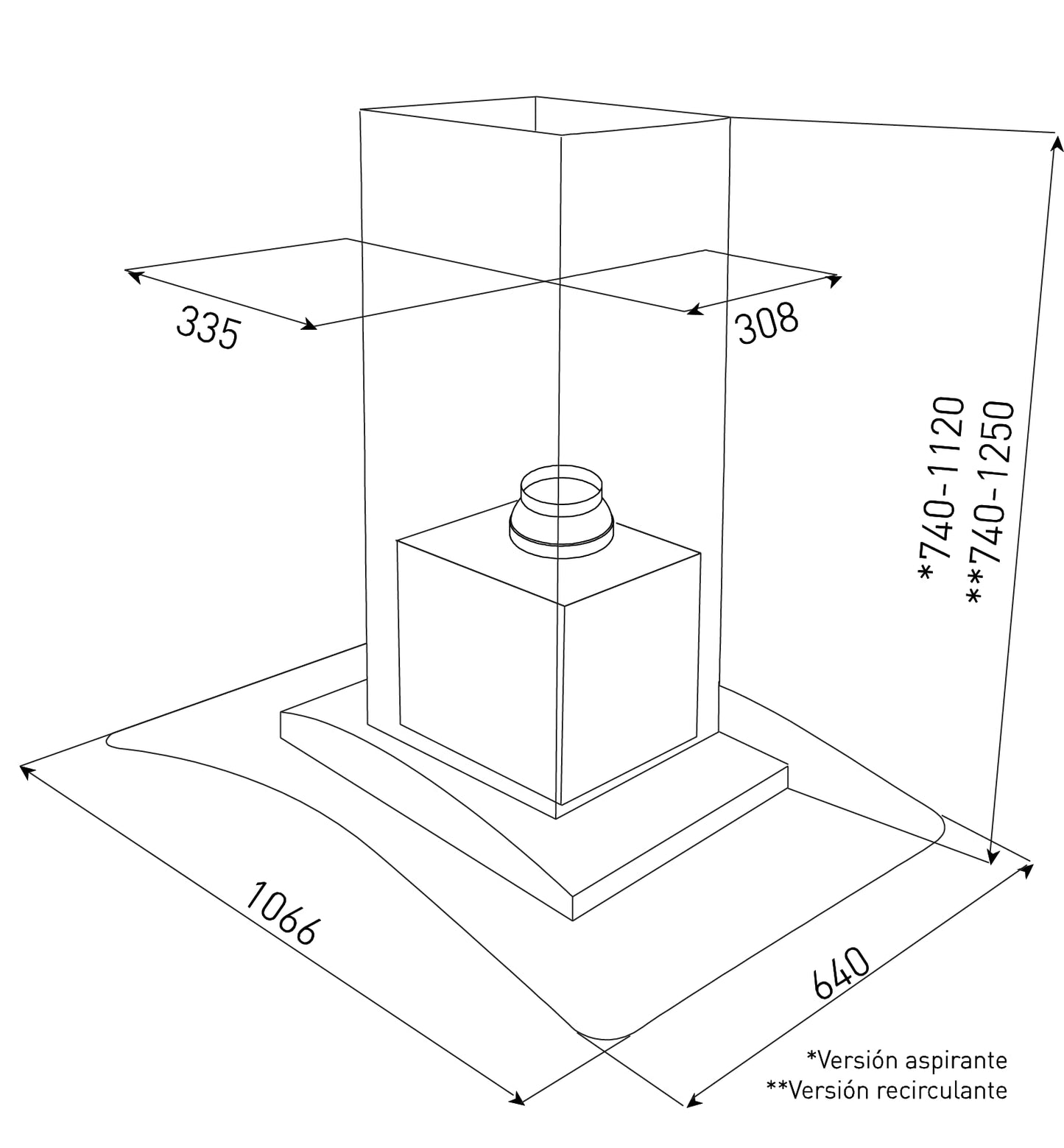 Campana Teka NC 1040 Isla 40494002