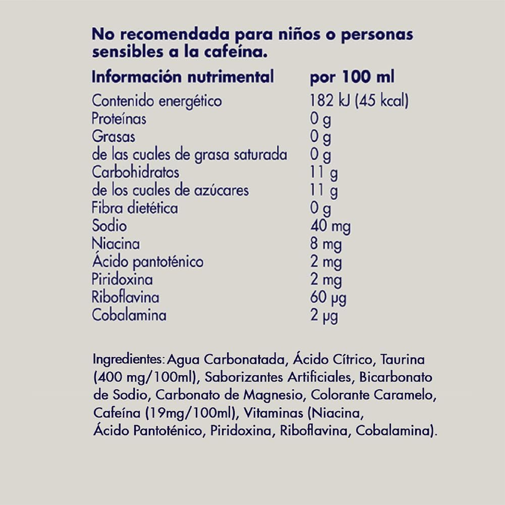 Red Bull Bebida Energética, Energy Drink, 250 ml, 24 latas