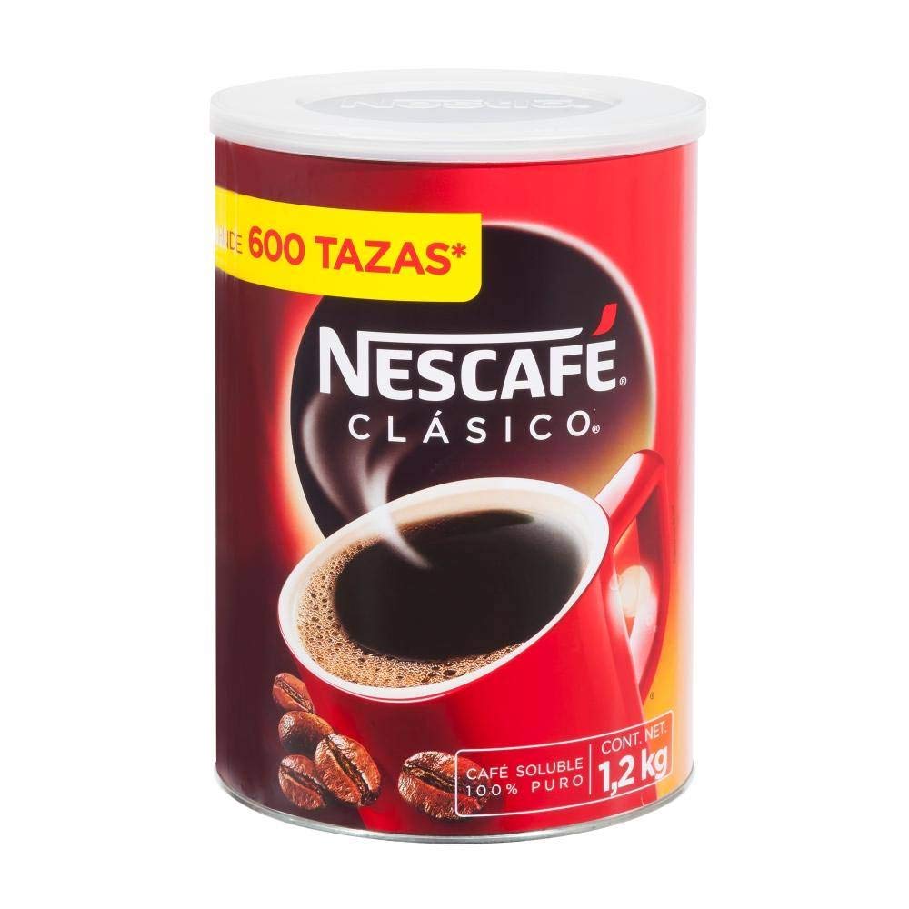 Nescafé Clásico Café Soluble 1.2kg 600 Tazas