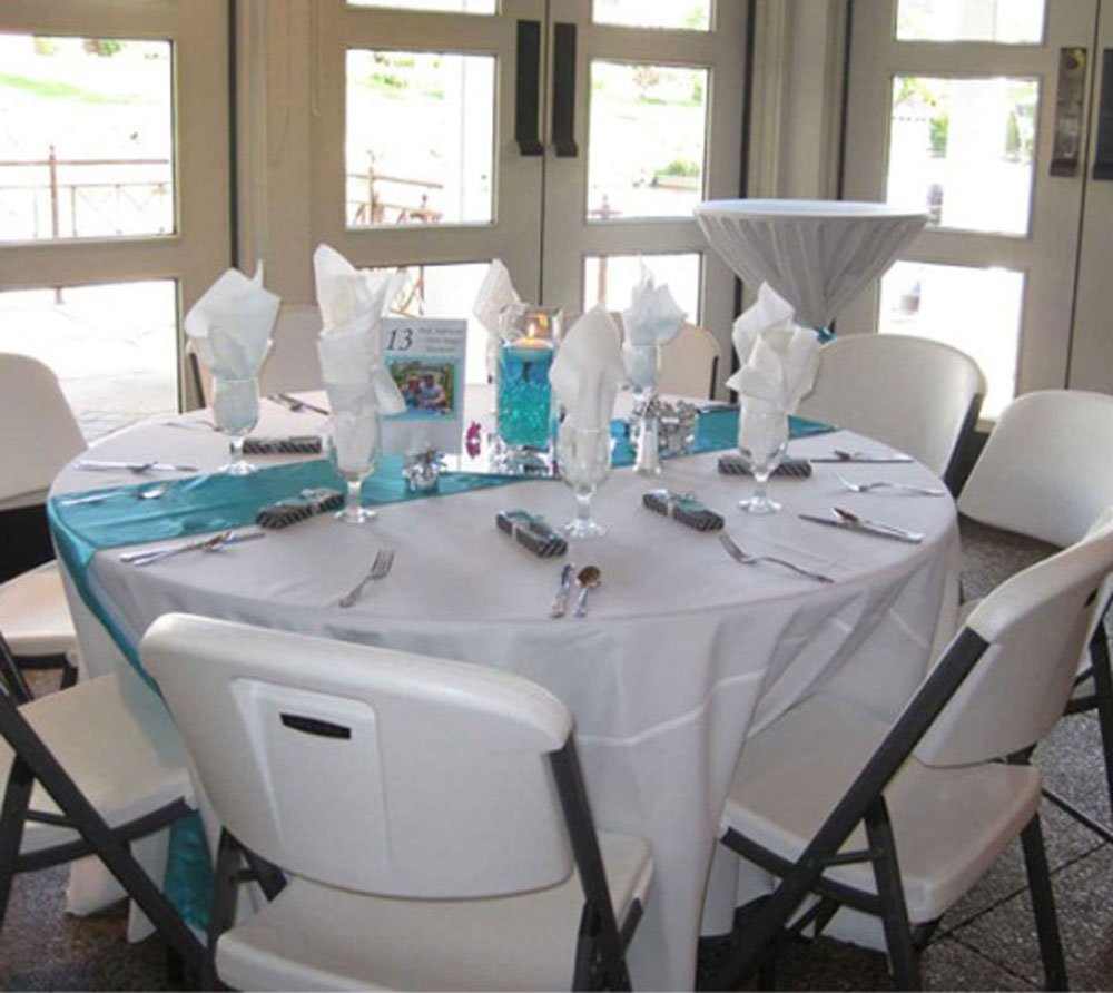 Lifetime Products Silla Plegable contorneada, Color Blanco