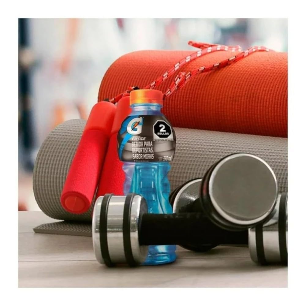 Gatorade - 24 Botellas De 350 Ml C/U; 8 Piezas Naranja, 8 Piezas Moras, 88 Piezas Lima Limon