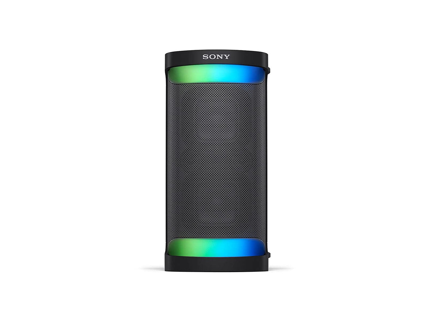 Sony SRS-XP500 - Bocina Bluetooth con Sonido Potente, iluminación y batería de 20 h (IPX4, Mega Bass, función de Carga rápida, Party Connect) Negro