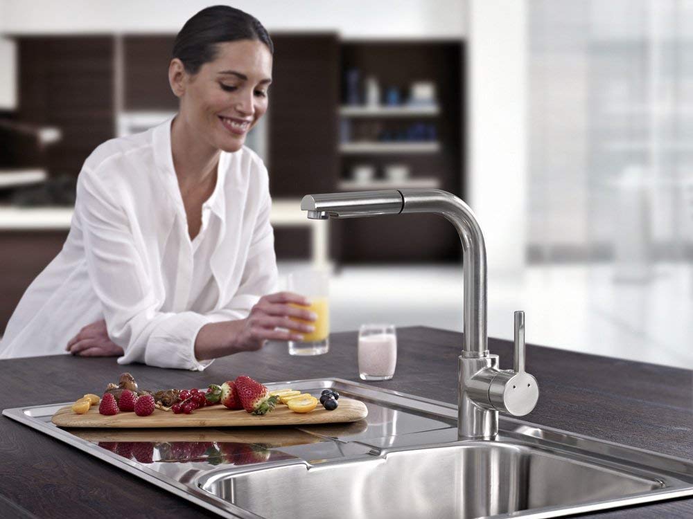 Teka - Teka ARK 938 Kitchen faucet Cromo - Grifo (Retirable, Cromo, Grifos de palanca, Solo, Tipo L, 360°)