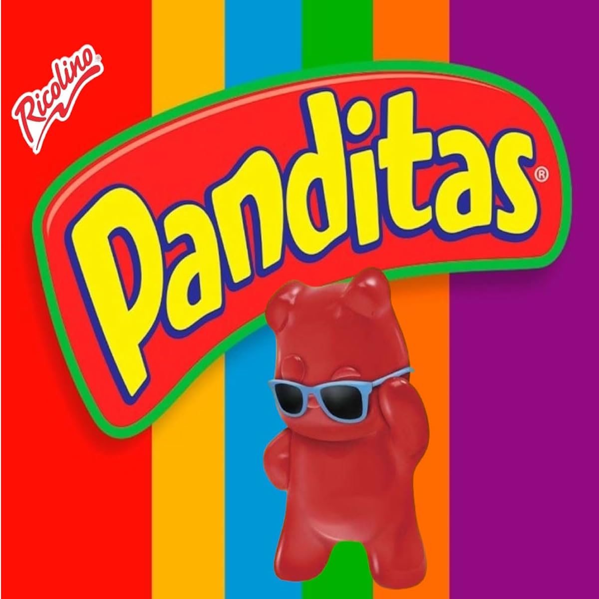 AgoKud ino - Ricolino - Dulces Gomitas Panditas Clasicas Dulcigomas - 1 Kg