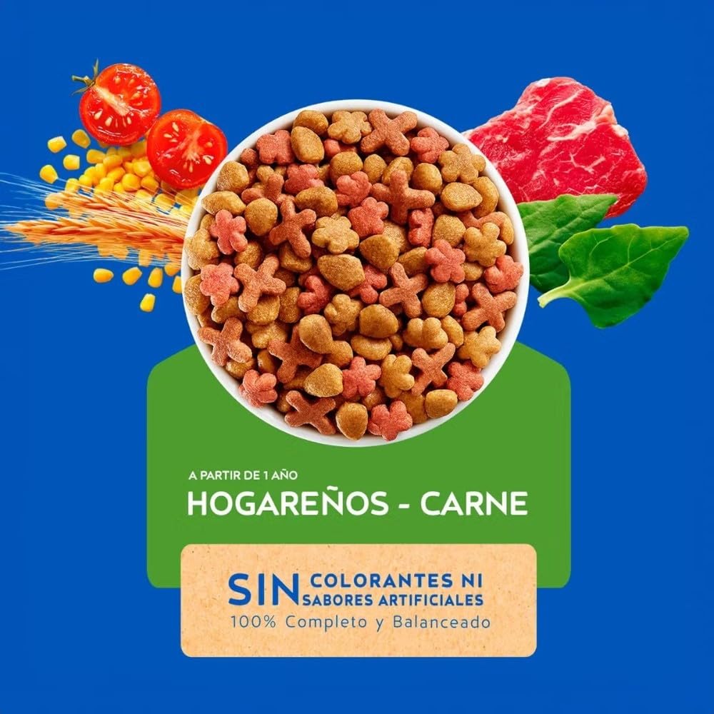 Cat Chow - Cat Chow Comida para Gato Adulto Hogareños